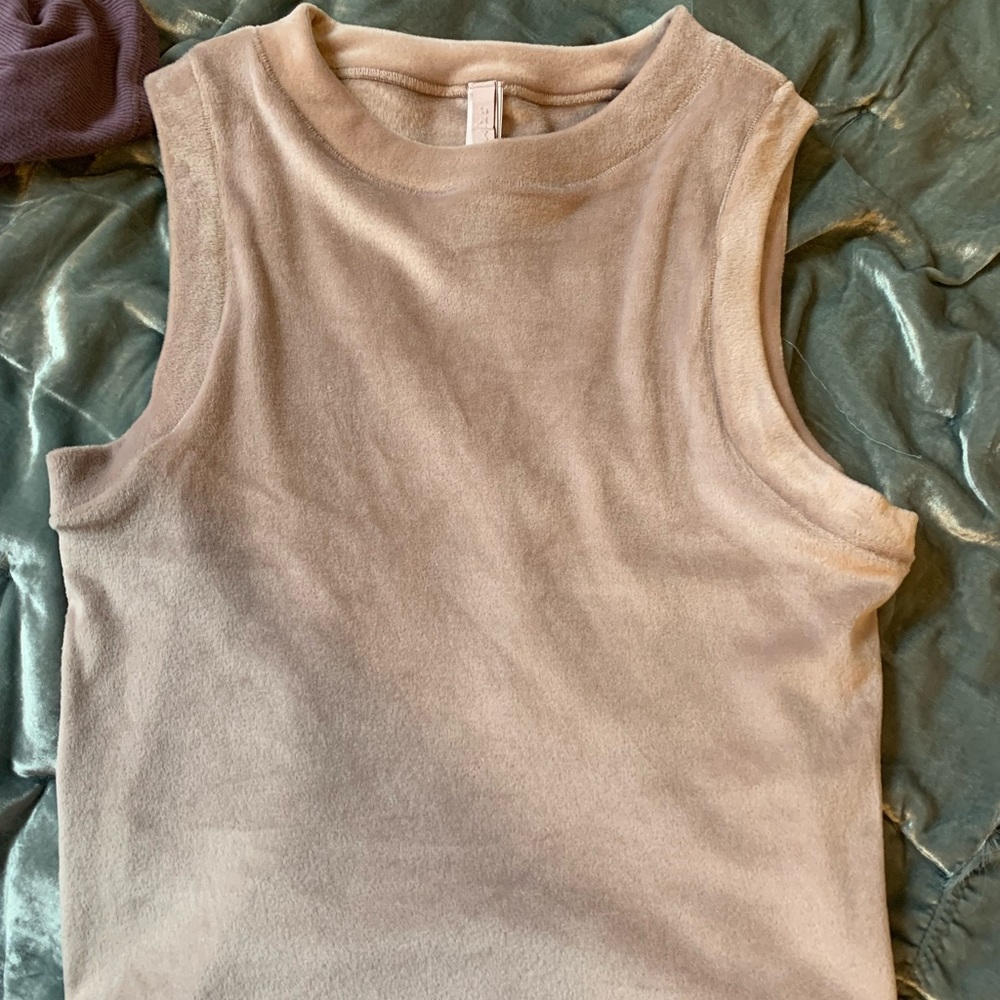 Skims Velour tank